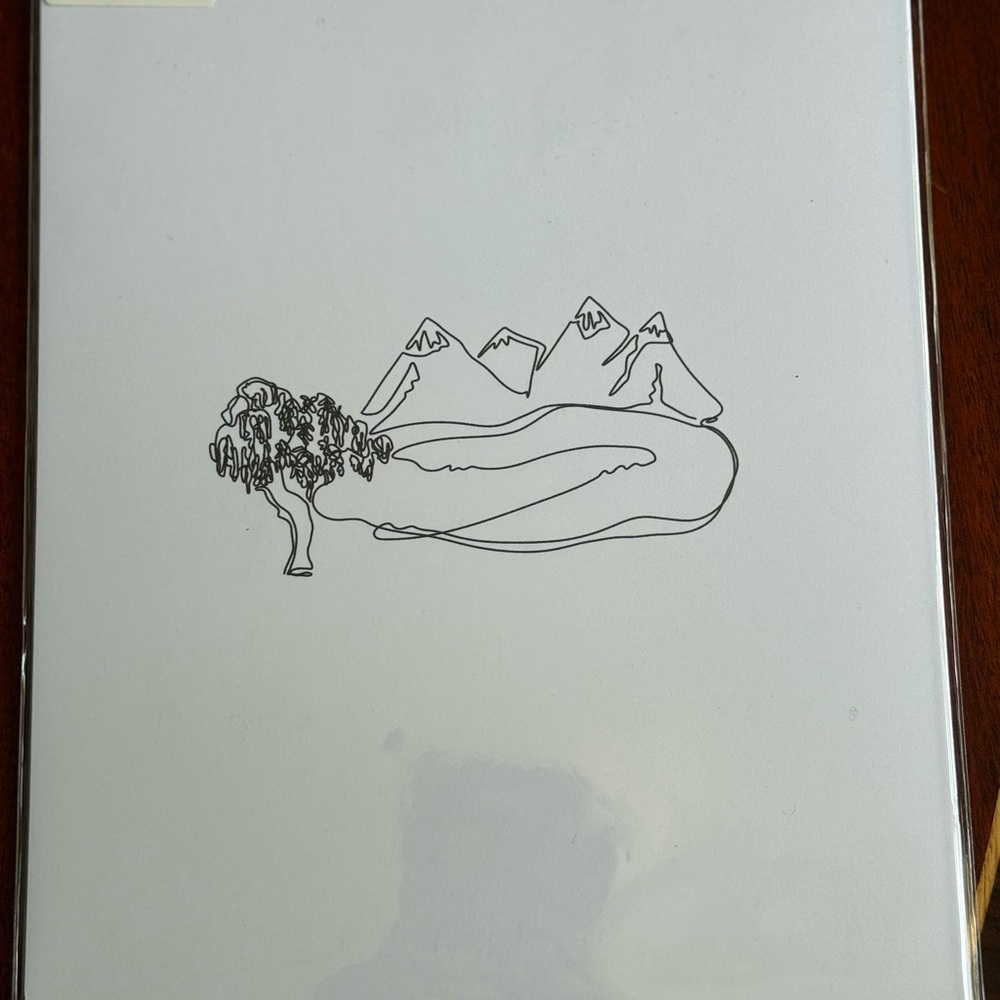 “The Lakes” Taylor Swift minimalist line art BRAND NEW 8x10 - Picture 2 of 3